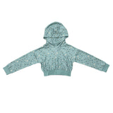 Girl's Hoodie Pullover Heart Twinkle Floral