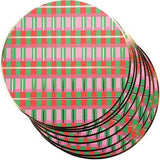 Christmas Plaid Holiday Placemats (10 count)