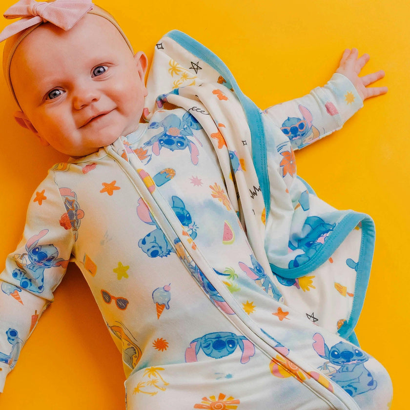 Zip-Up Footie Pajama - Disney Stitch Dreamsicles