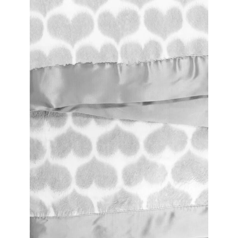 Luxe Heart Army Baby Blanket