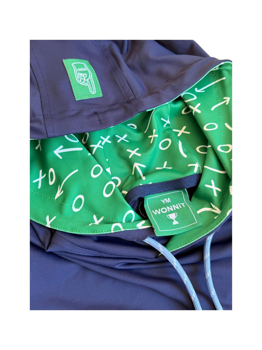 Stay Route-y Hoodie: Navy