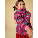 Teddy Fleece Pullover, Purple