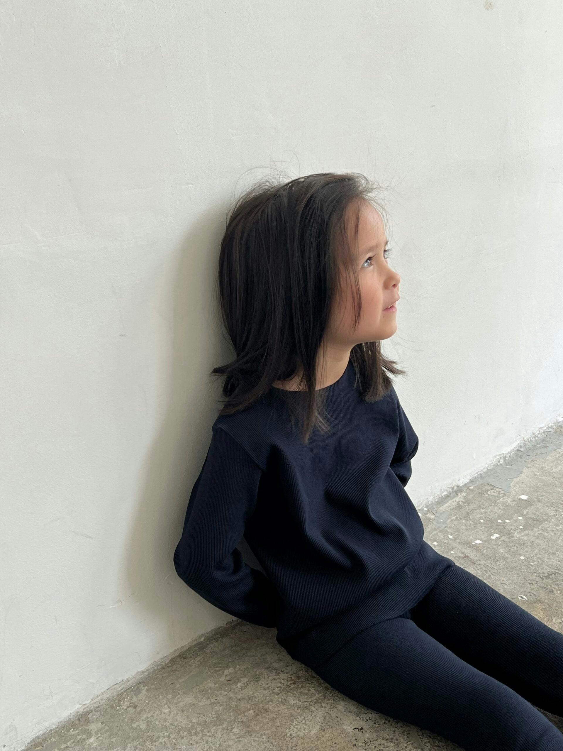 RIB SWEATSHIRT