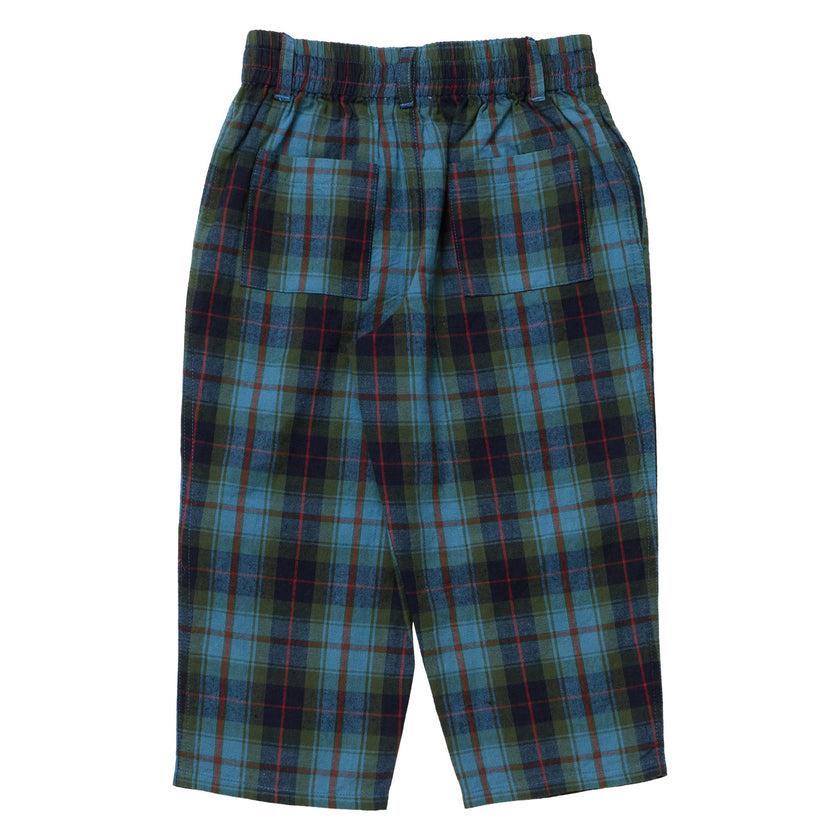 Boys Jackson Pant - Blue Tartan