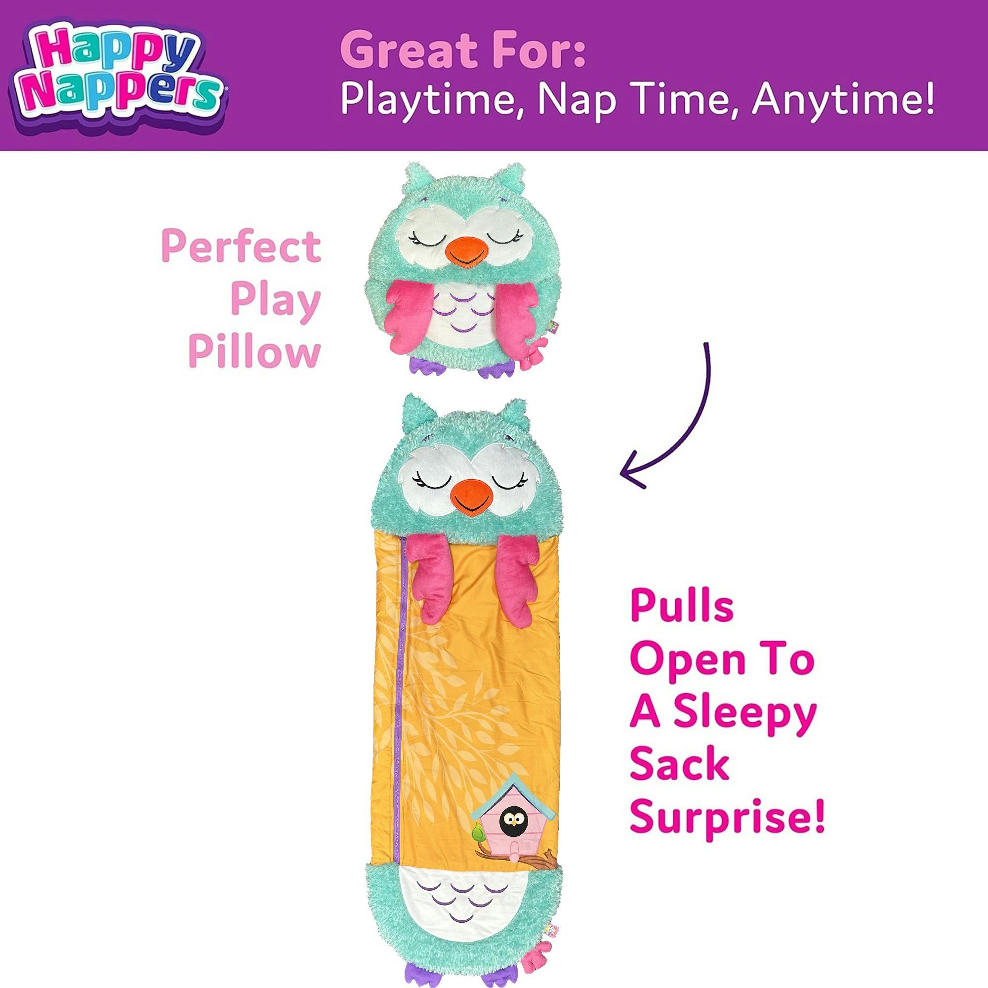 Happy Nappers: S4 Med - Green Owl