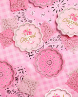 Cowgirl Tablecloth - washable tablecloth