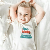 graphic tee | snow globe