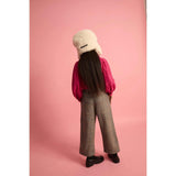 Lace Bow Blouse Fuchsia
