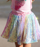 Sequin Ombre Skirt