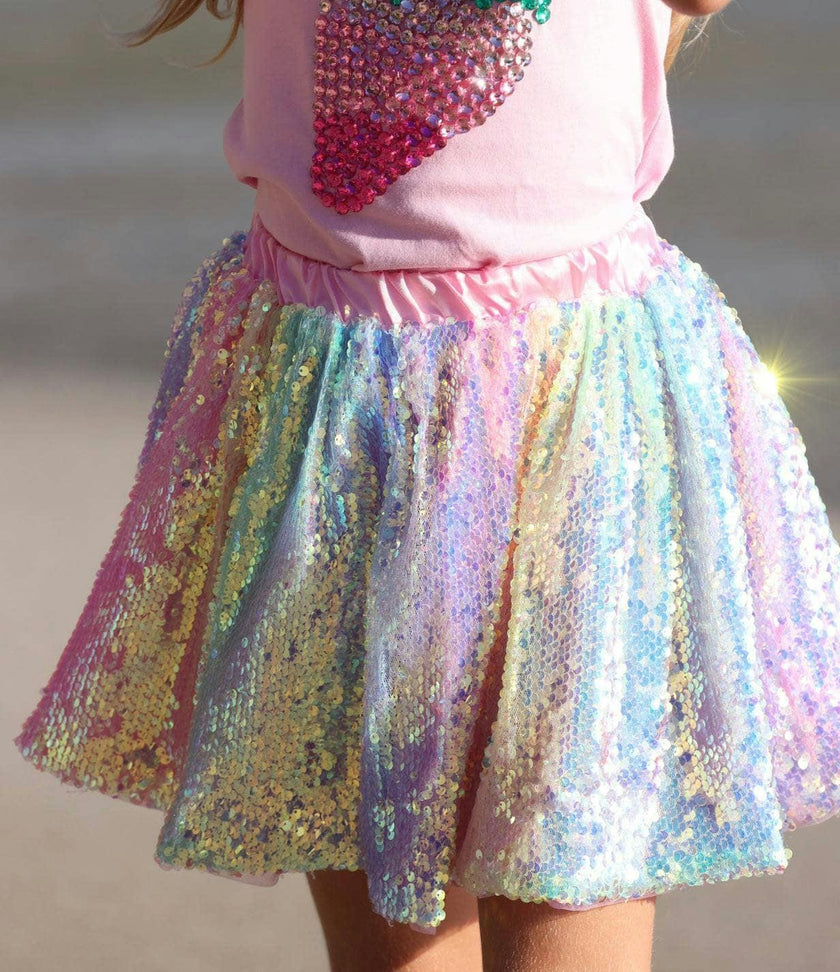 Sequin Ombre Skirt