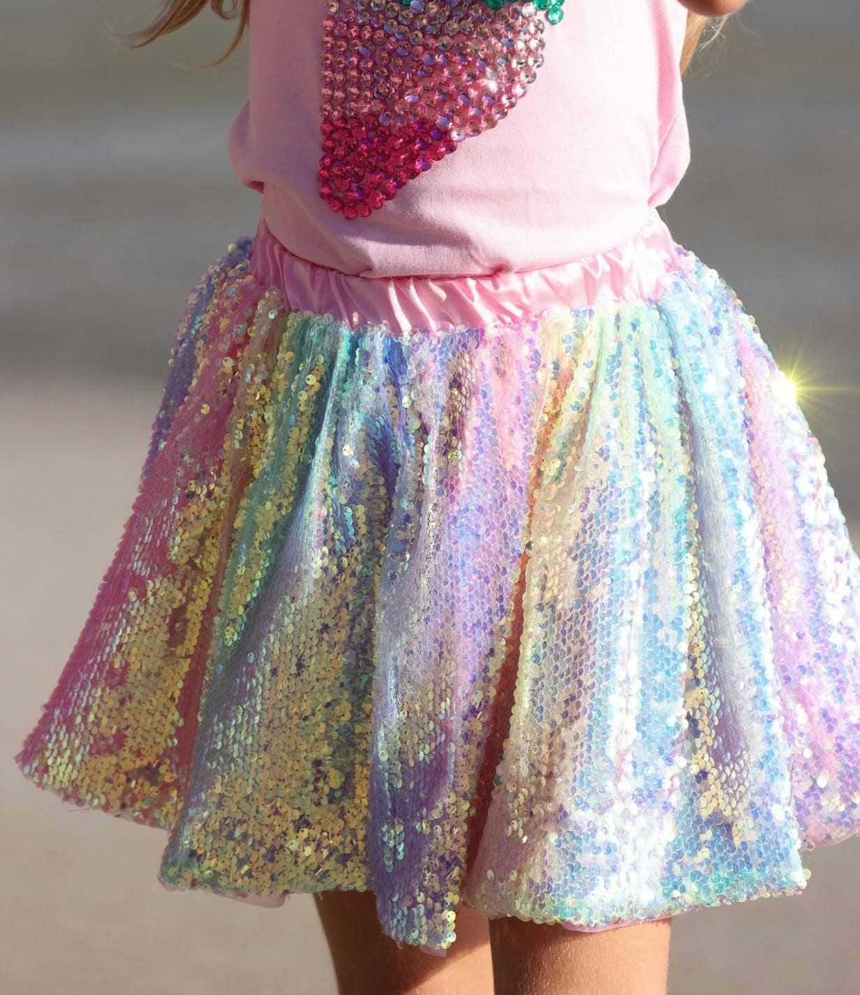 Sequin Ombre Skirt