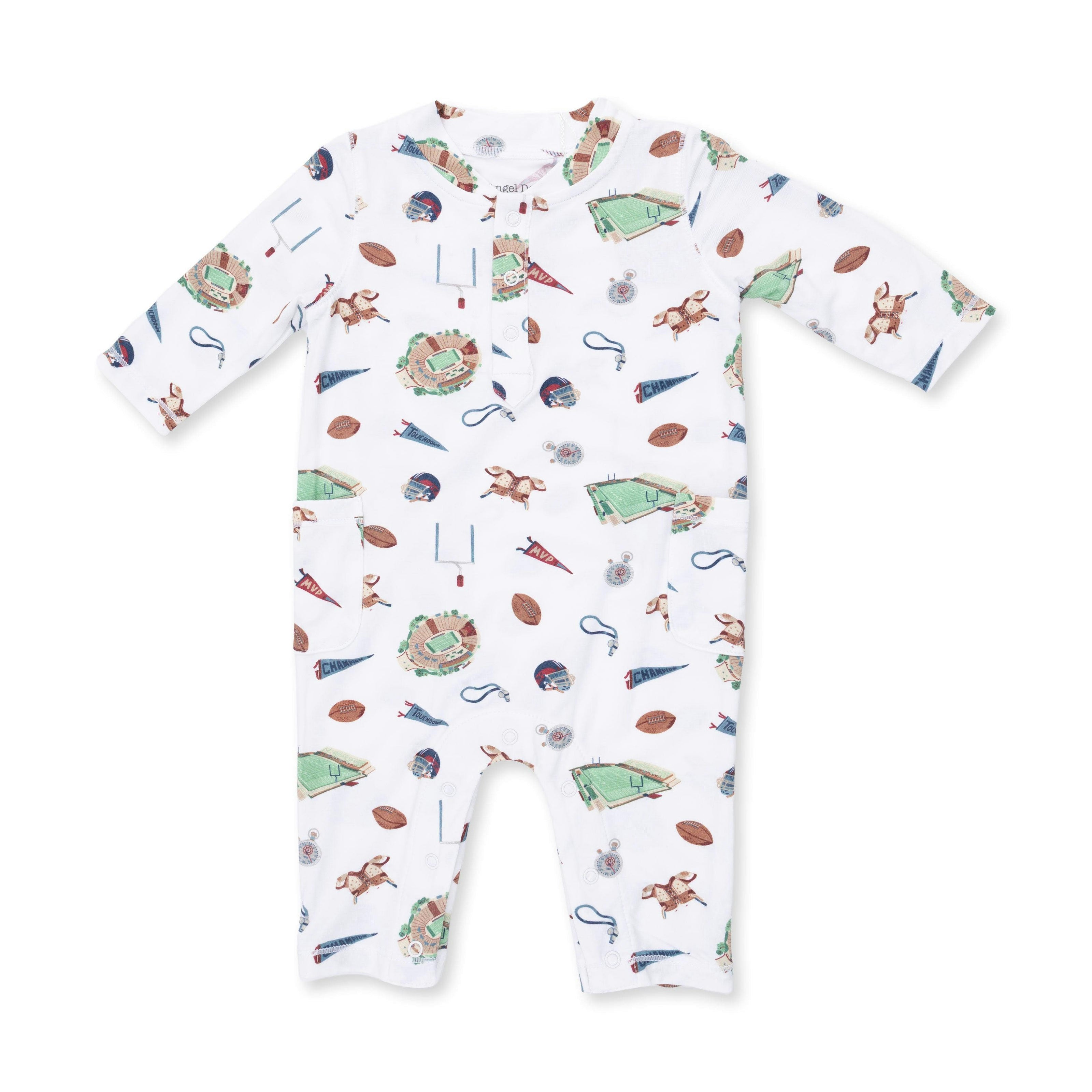 Vintage Football - Uni Romper