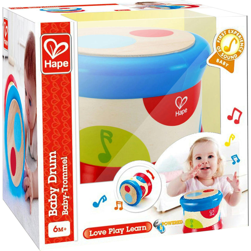 Baby Drum Colorful Rolling Musical Instrument Toy