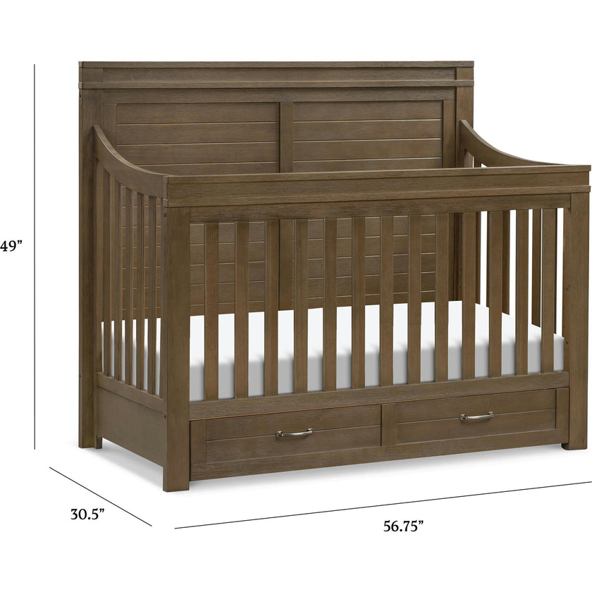 Wesley Farmhouse Storage Crib