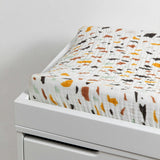 Organic Muslin Cotton Quilted Changing Pad Cover