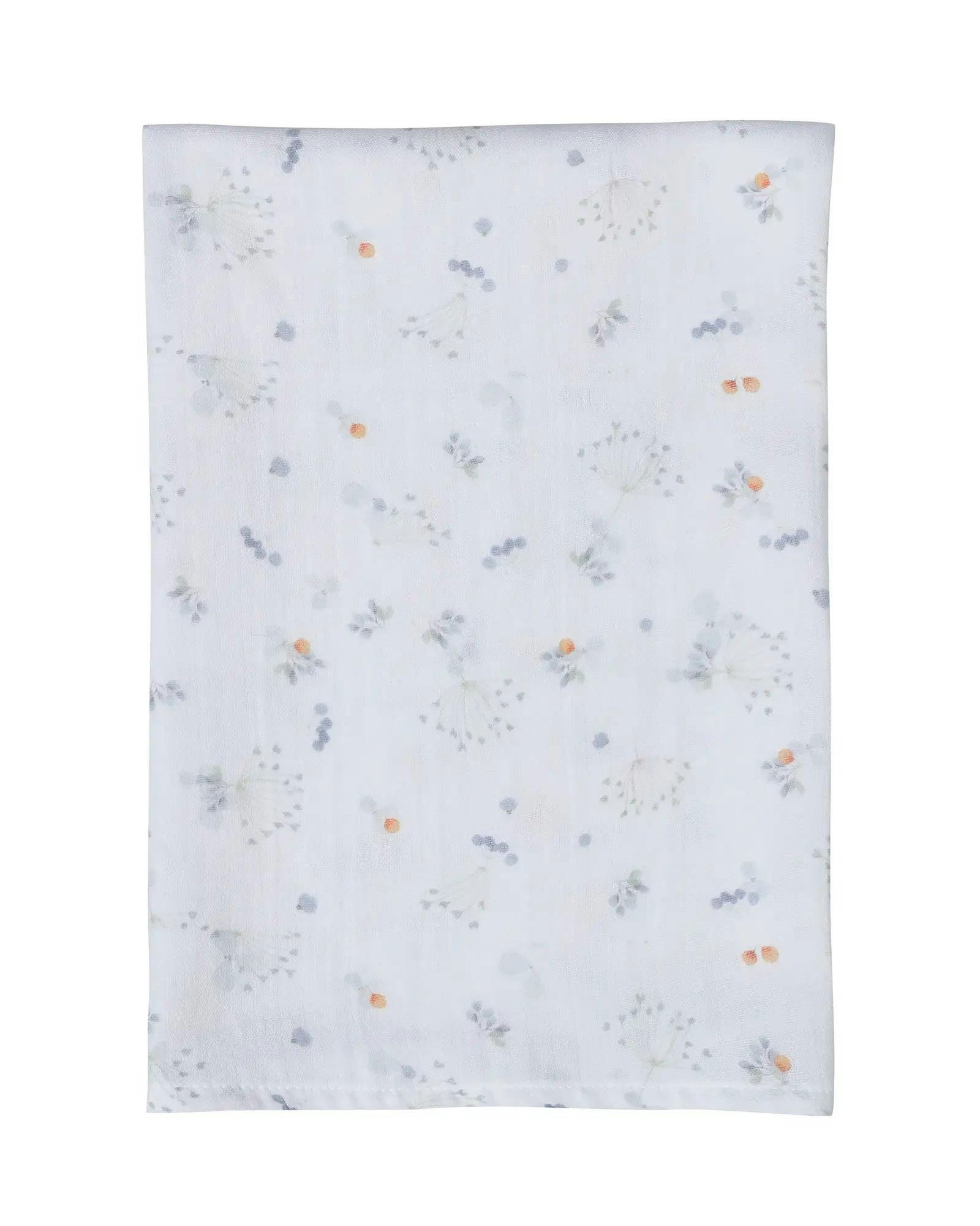 Muslin Square Blue Fields