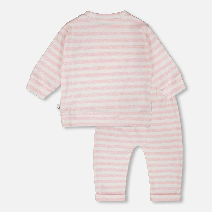 Cotton Jersey Top And Pants Set