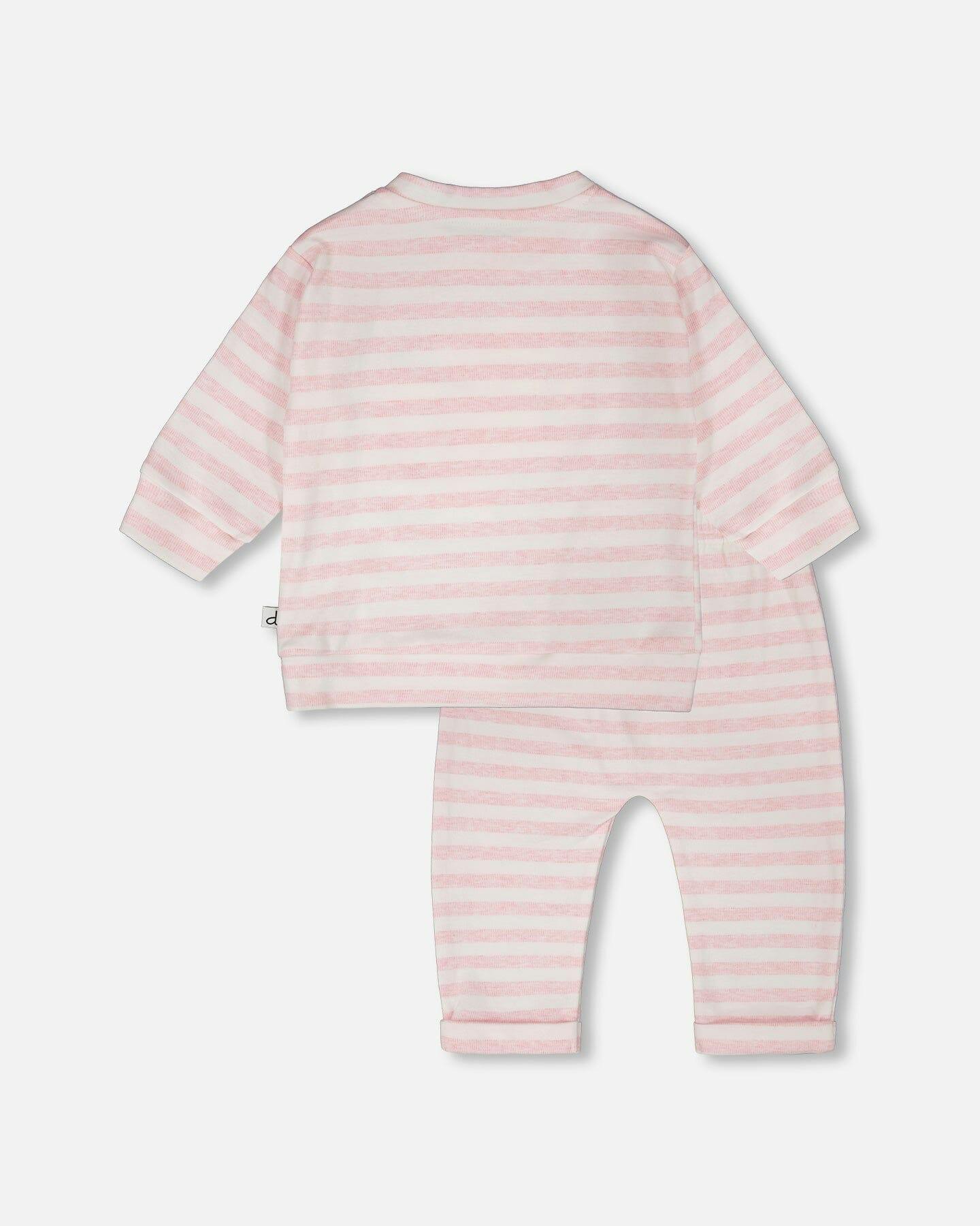 Cotton Jersey Top And Pants Set