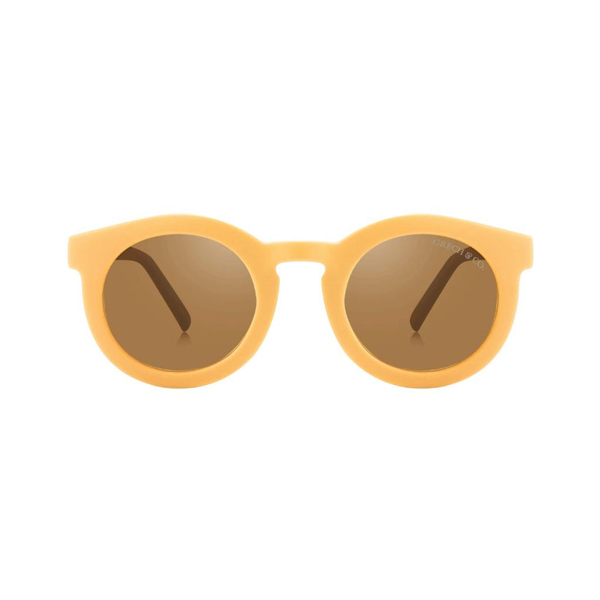 Classic | Sustainable Sunglasses | Plant-Based Bendable Polarized - Child | 3-8 Y | Buckwheat