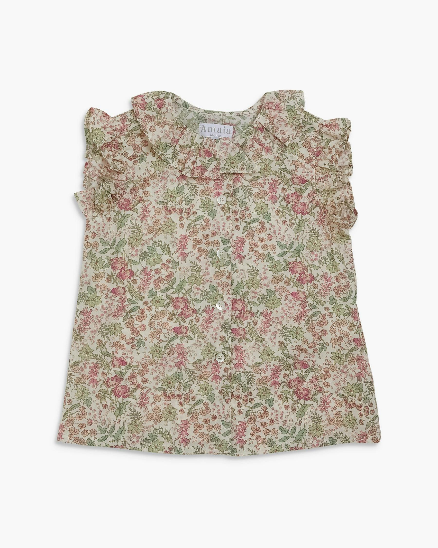 Noah Top Purple Green Liberty
