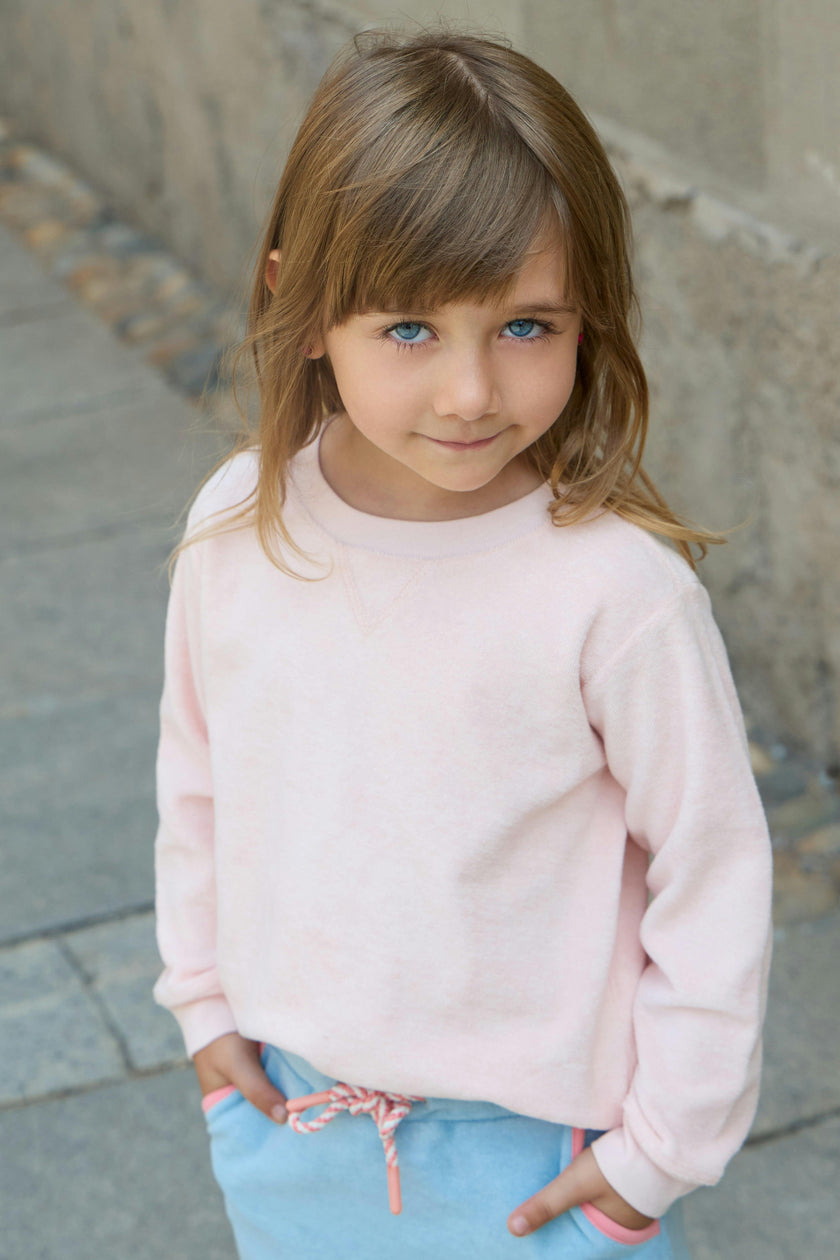 girls giuliana crewneck pullover