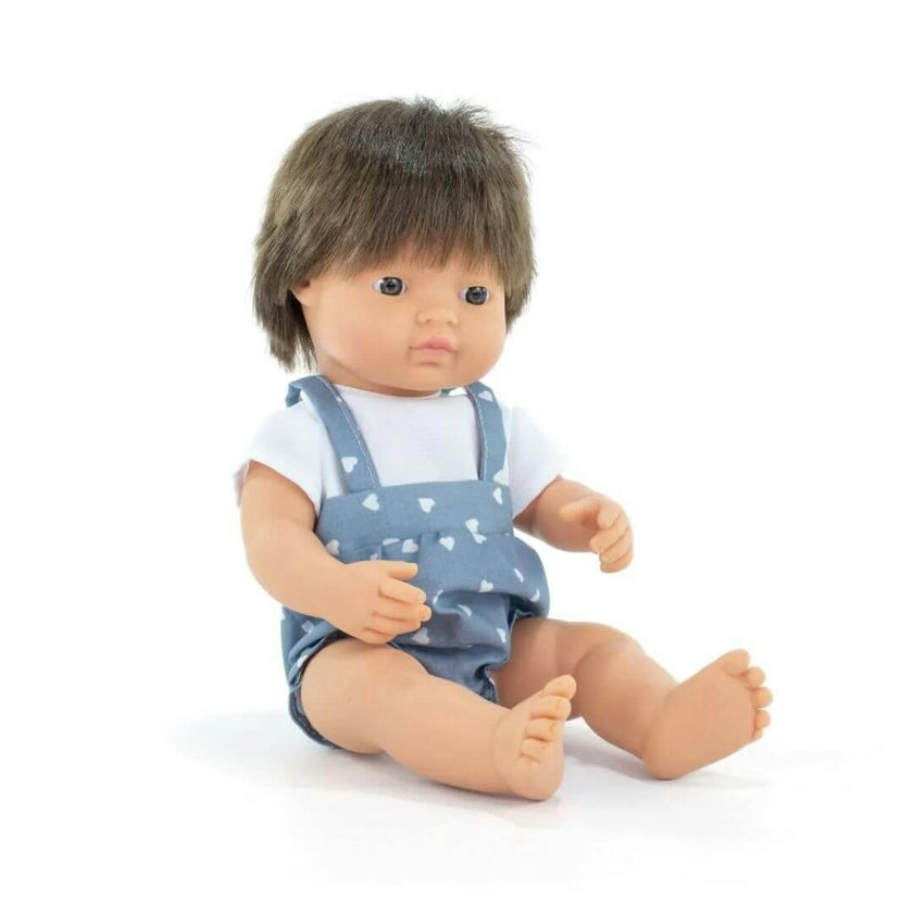 My Friends and Me Collection Baby Boy Doll with Brown Hair - 15"