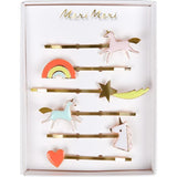 Unicorn Enamel Hair Slides