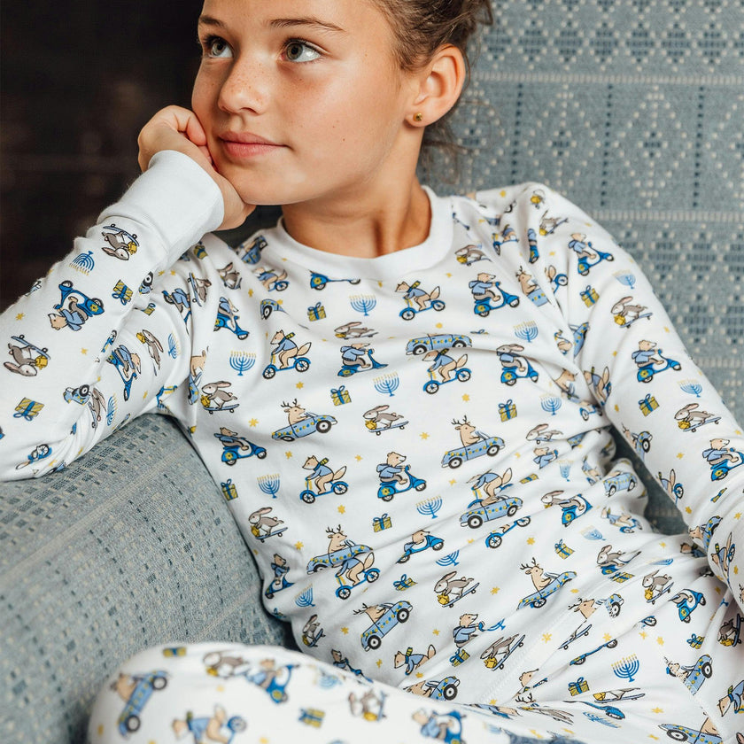 The Organic Long Sleeve Pajama Set [Hanukkah in a Hurry]