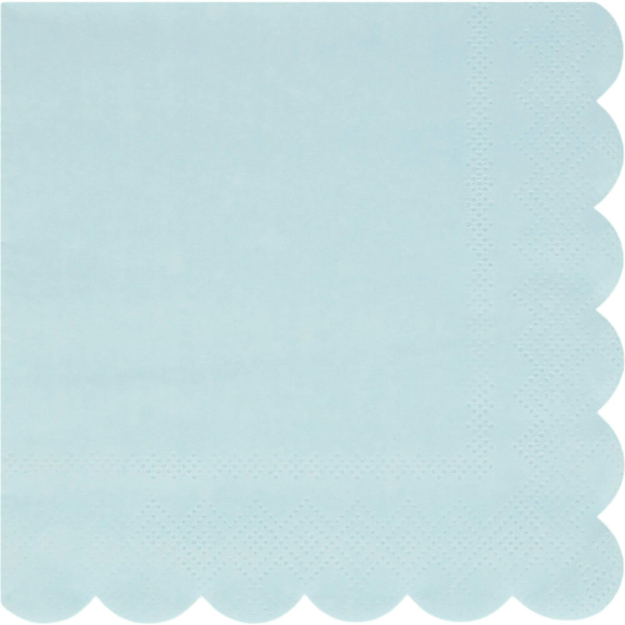 Summer Sky Blue Small Napkins