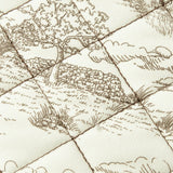 Country Toile Double Oven Mitt