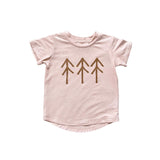 Girl's Short Sleeve Tee American Mini