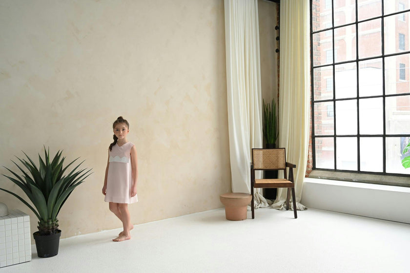Lucy dress (black/off-white)