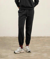 Womens Recycled Fleece Classic Sweatpant - Recycled Fleece - Black