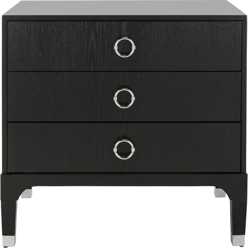 Lorna 3-Drawer Nightstand