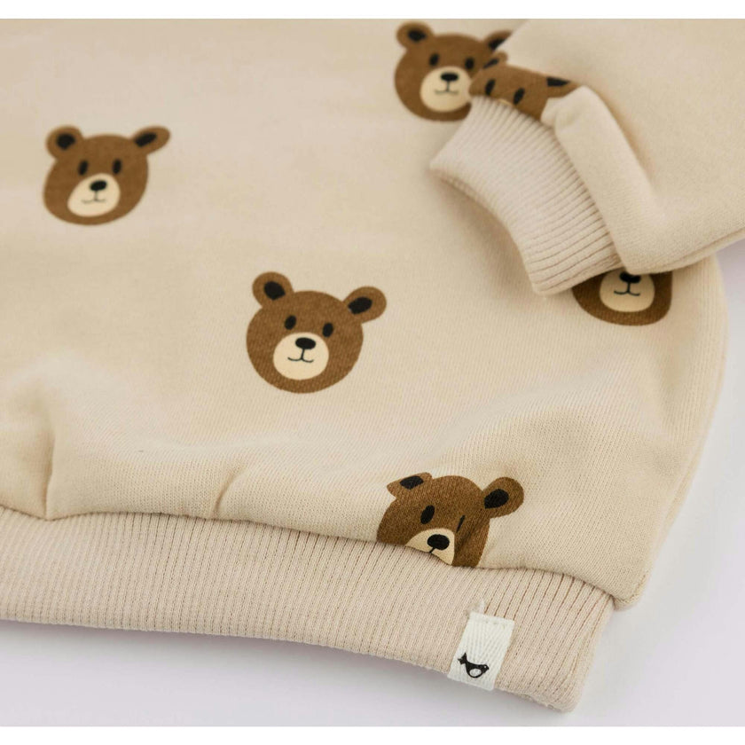 Teddy Face Print Brooklyn Boxy
