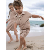 Beach Terry Pullover Top & Short Set