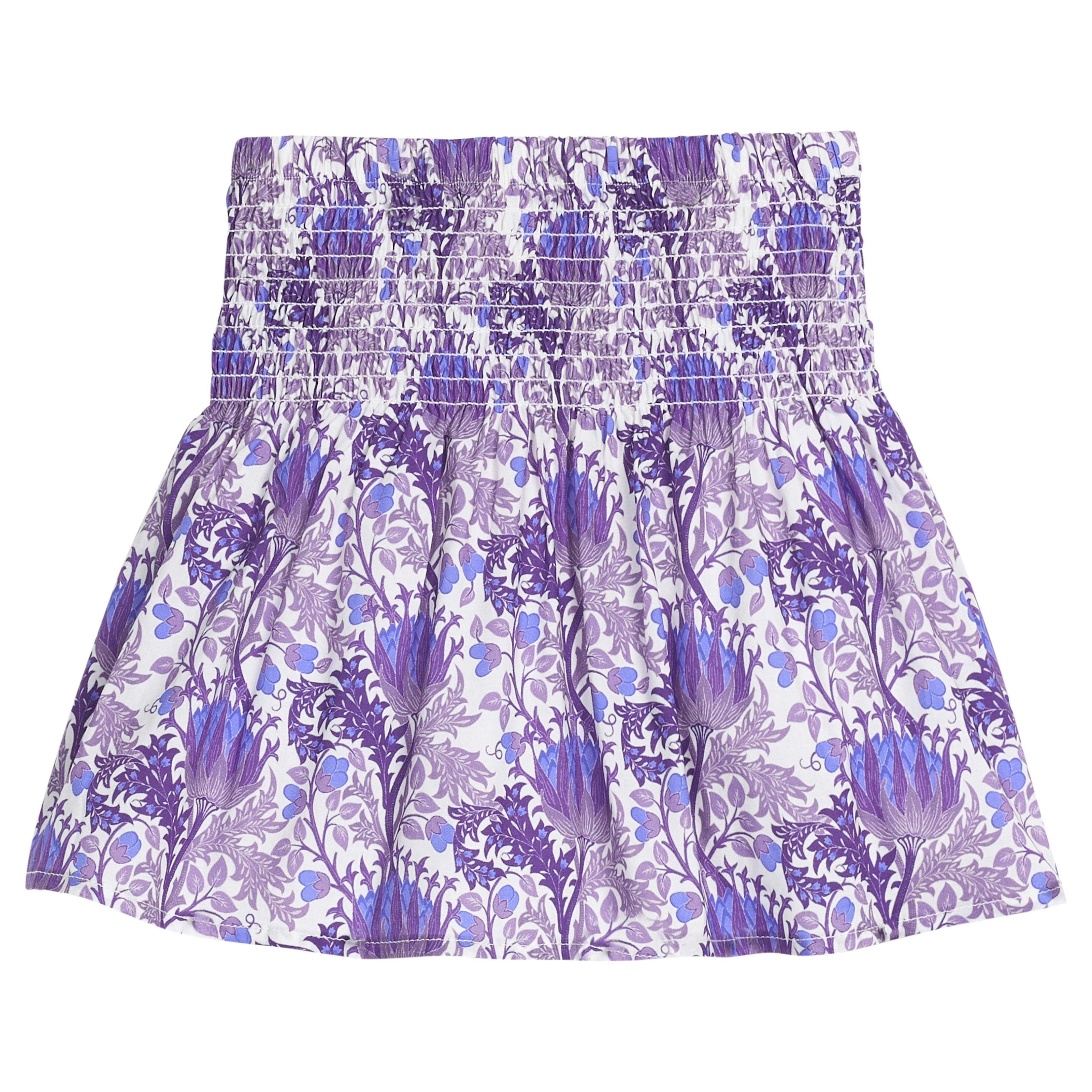 Ruched Circle Skirt