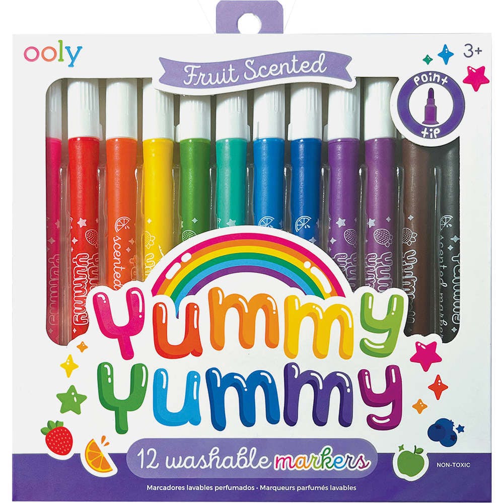 Yummy Yummy Scented Markers - Set of 12