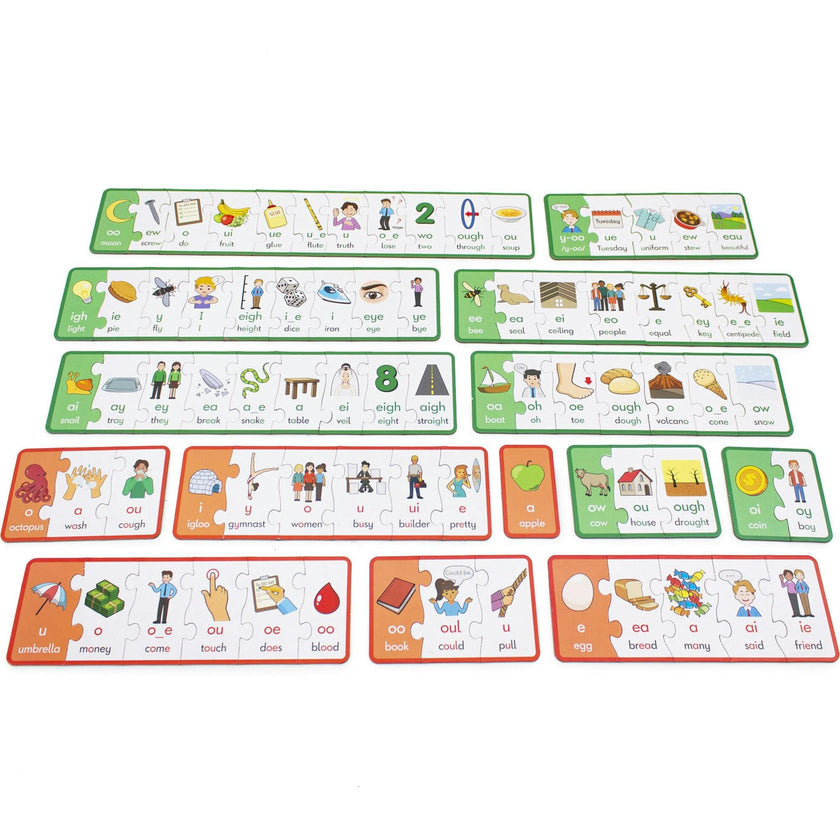 Vowel Puzzles  Educational Learning Set