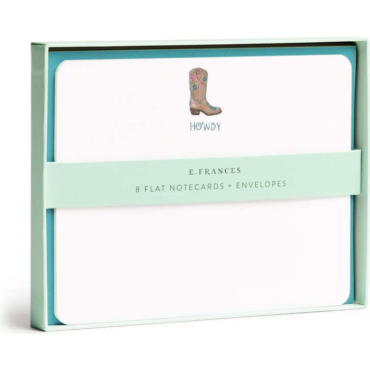 Cowboy Boot Flat Note Set
