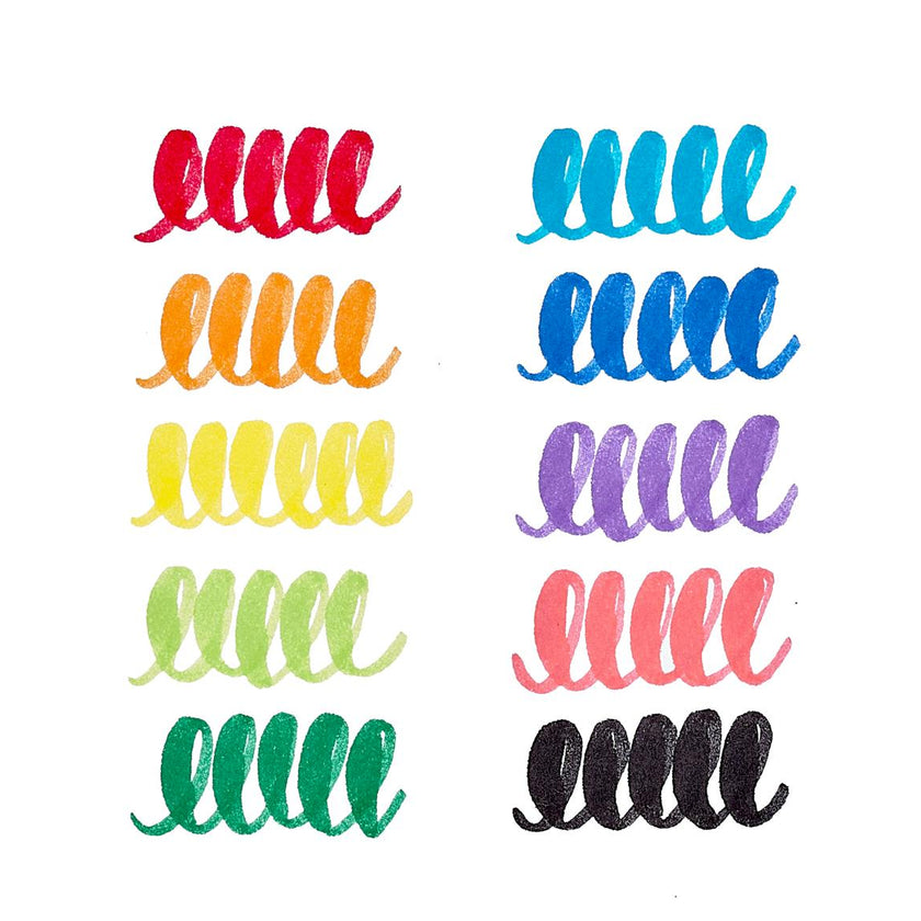 Big Bright Brush Markers