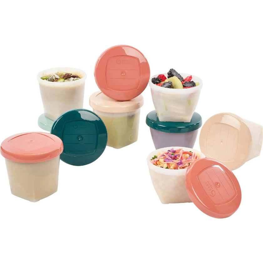 Biosourced Baby Food Storage Jars | Plant-Based, BPA-Free