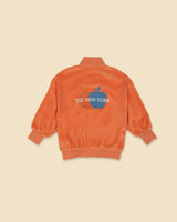 Velour Track Jacket in Sunset Serenade