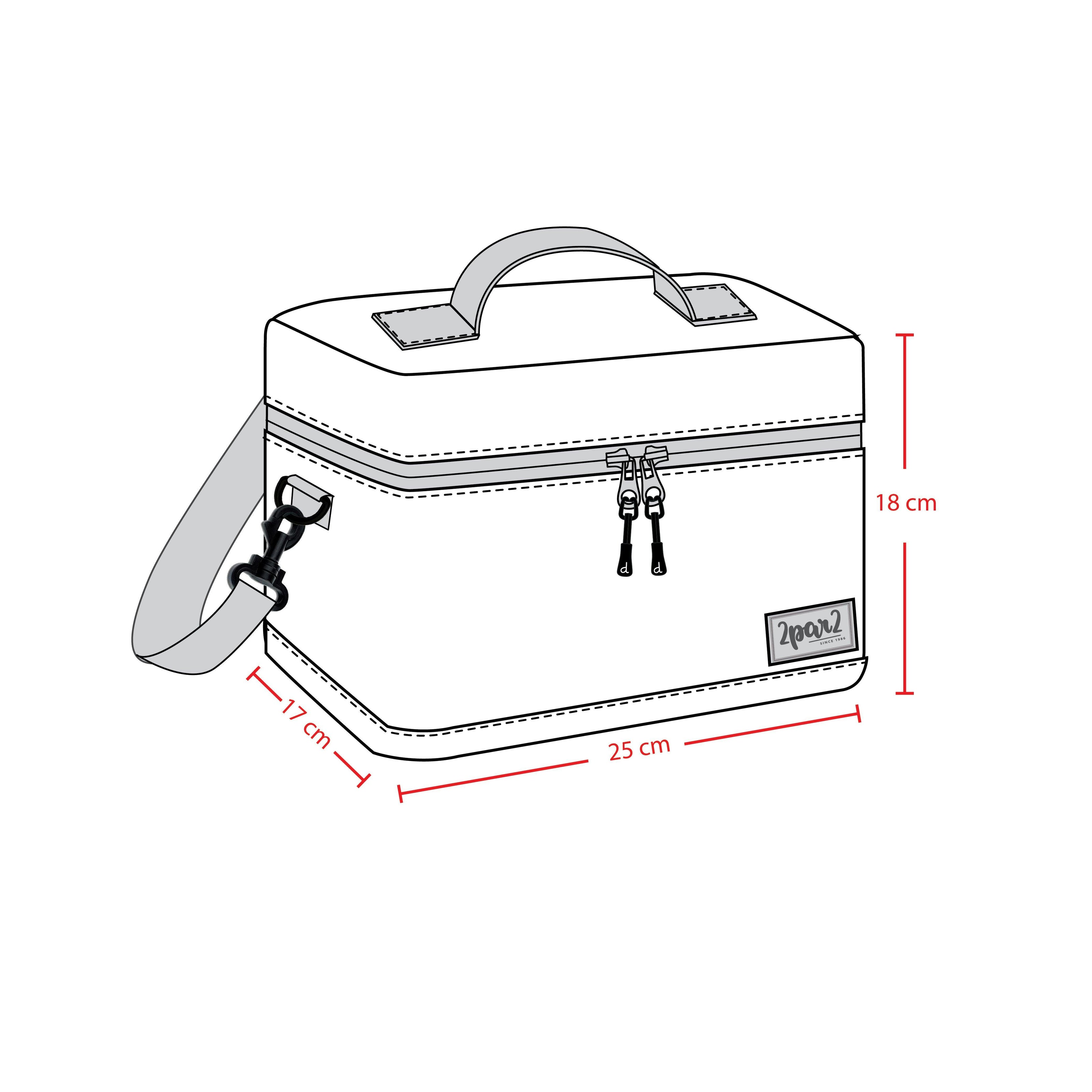 Little Boy Checkered Adventure Functional Lunch Box
