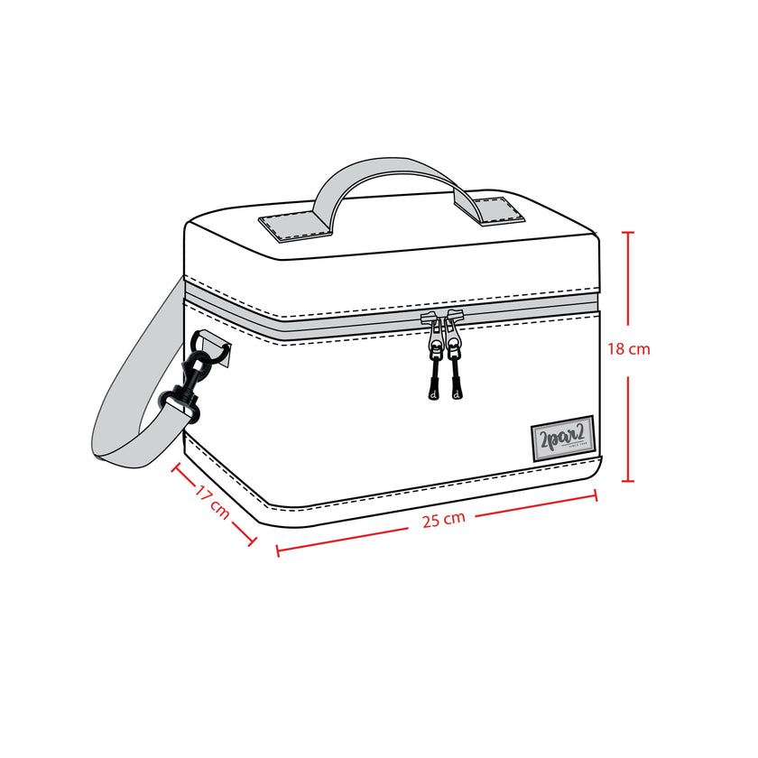 Little Girl Unicorn Organized Spacious Lunch Box