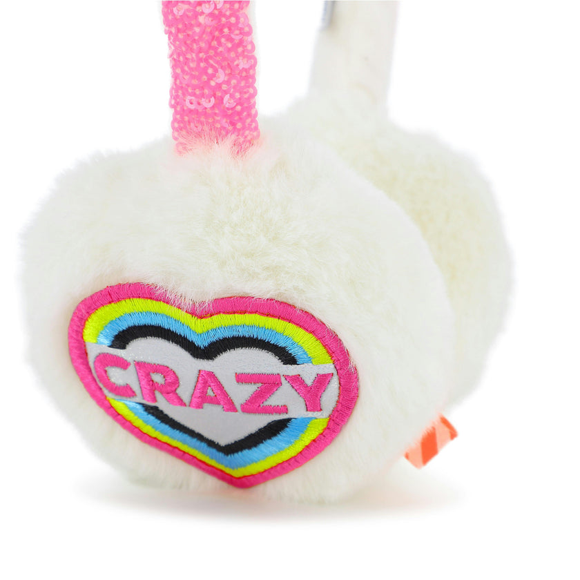 Ivory Faux Fur Earmuffs