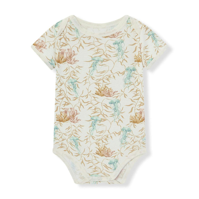 Under the Sea Organic Cotton Short Sleeve One Piece