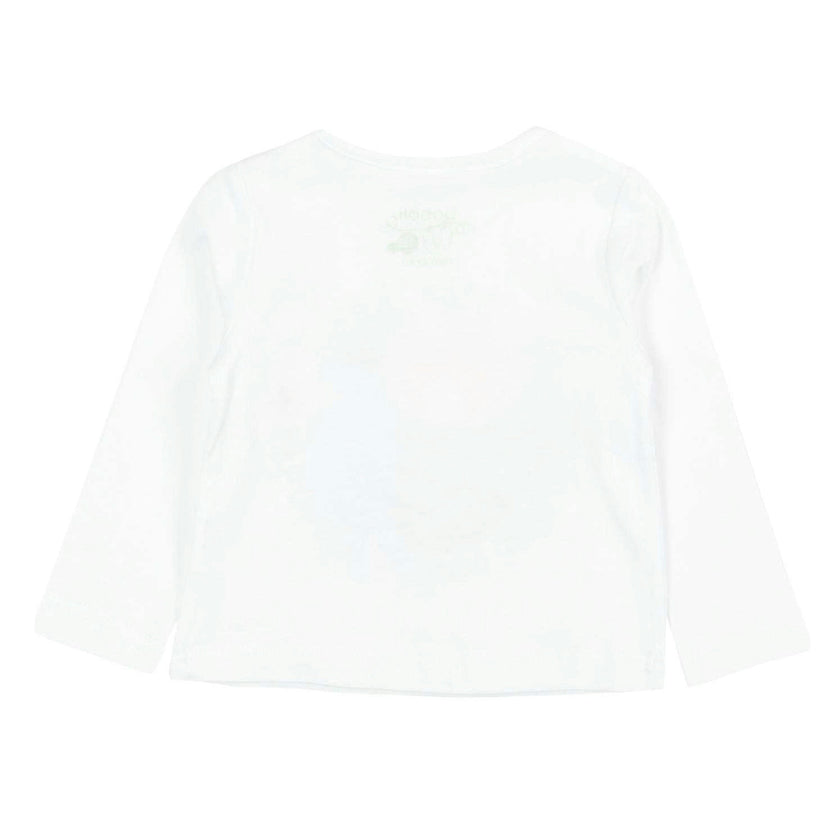 White Knit T-Shirt