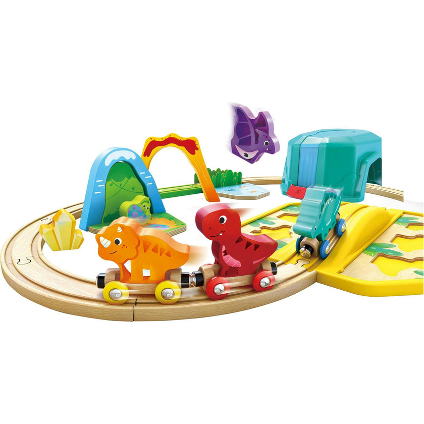 Hape: Train Bucket Set - 27pc