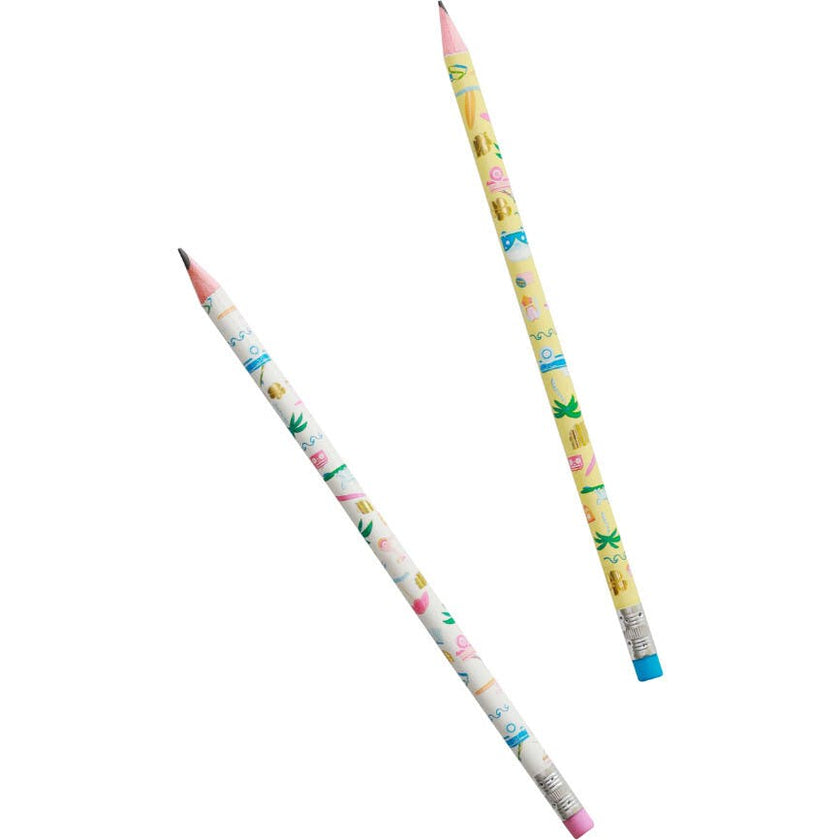 Surf's Up Pencil Set